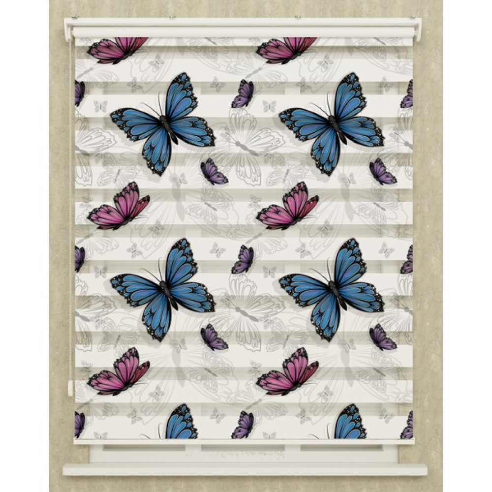 Lina Home Dijital Baskılı Çocuk Odası Zebra Perde Model 080 - Standart - 80 x 200 cm Perde Fiyatı