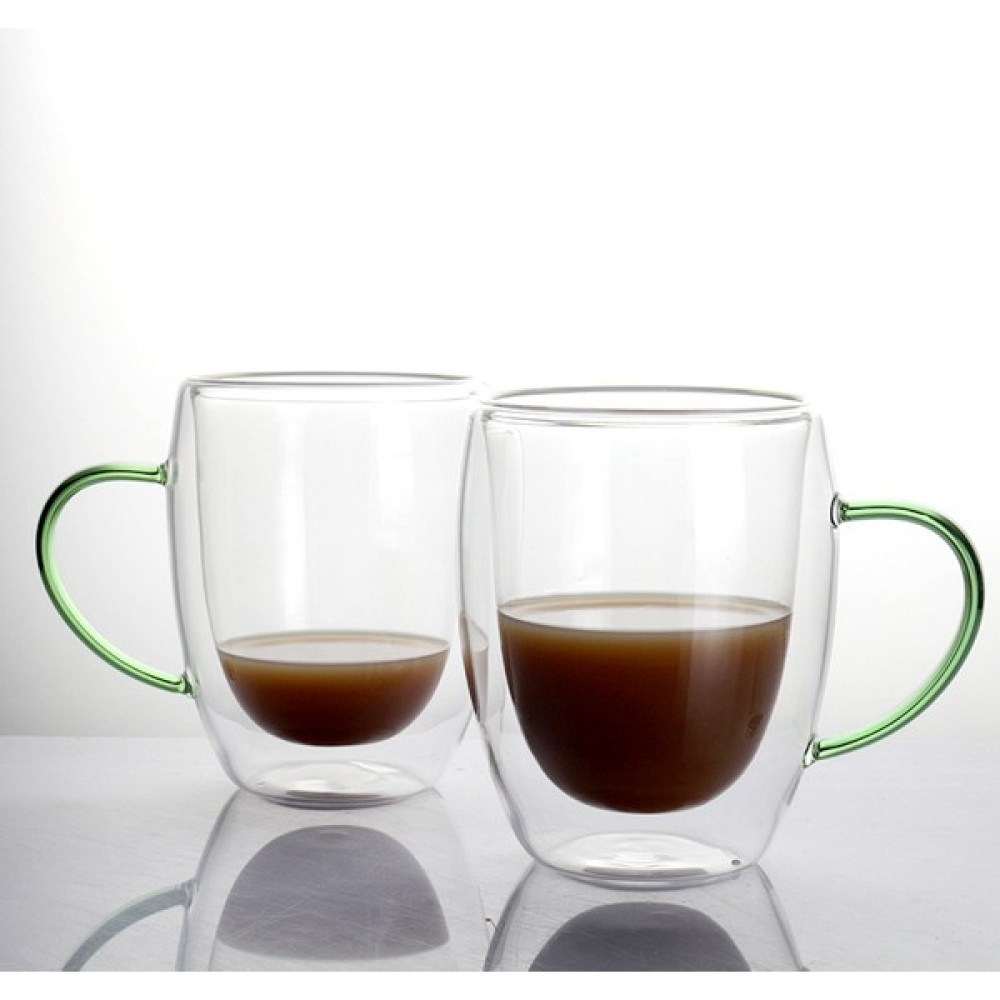 Linan Ware 2'li Set Çift Camlı/cidarlı Borosilikat Cam Kahve/meşrubat Kupa Bardaklar 250 ml Fincan / Bardak / Kahve Takımı Fiyatı