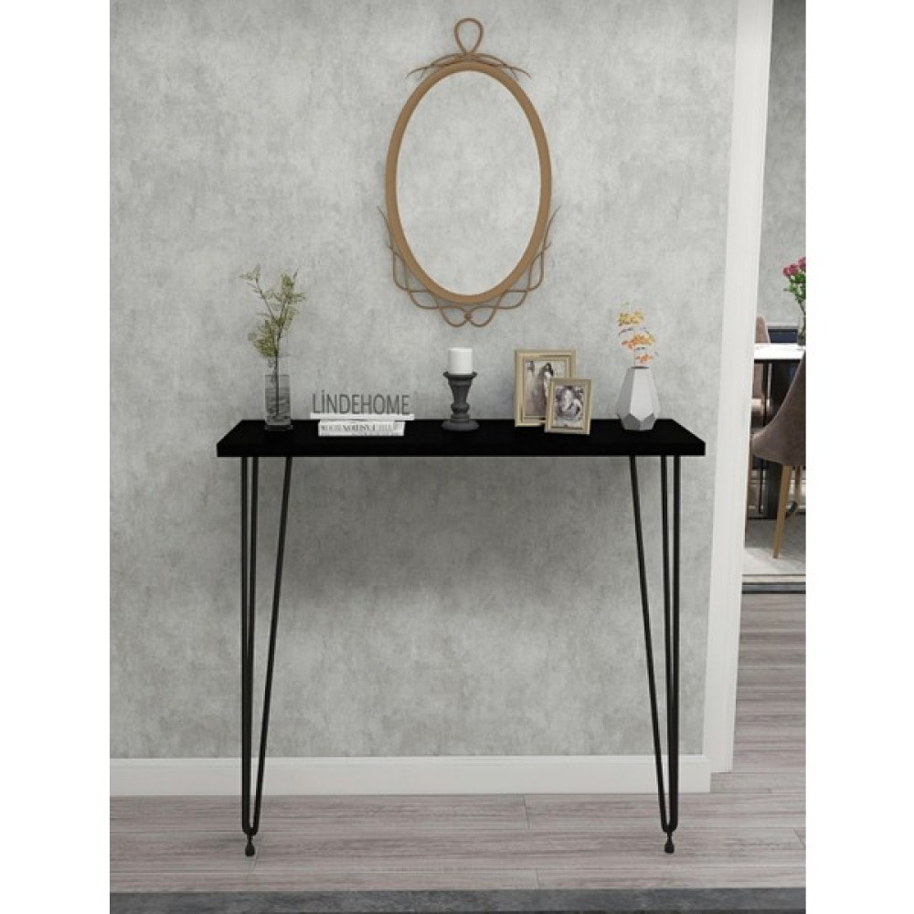 Lindeco 70X20CM Dresuar & Petek Üstü Raf - Siyah Dresuar / Makyaj Masası Fiyatı