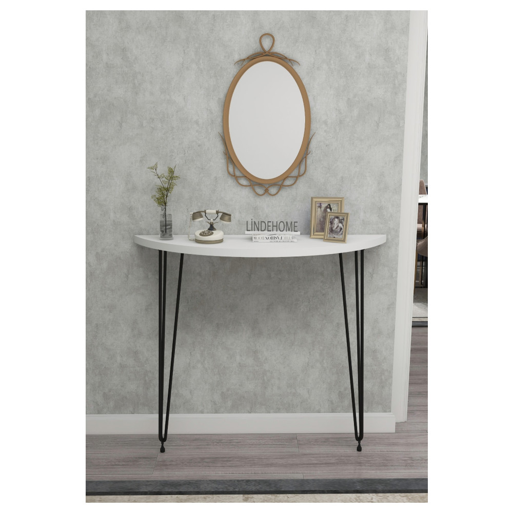 LİNDECO 80x18cm Dresuar & Petek Üstü Raf Antre Hol Dekorasyonu Dresuar / Konsol Fiyatı