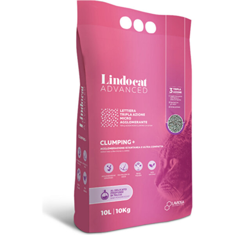 Lindocat Advanced Clumping + Bebek Pudrası Kokulu kedi Kumu 10 L Evcil Hayvan Ürünleri Fiyatı