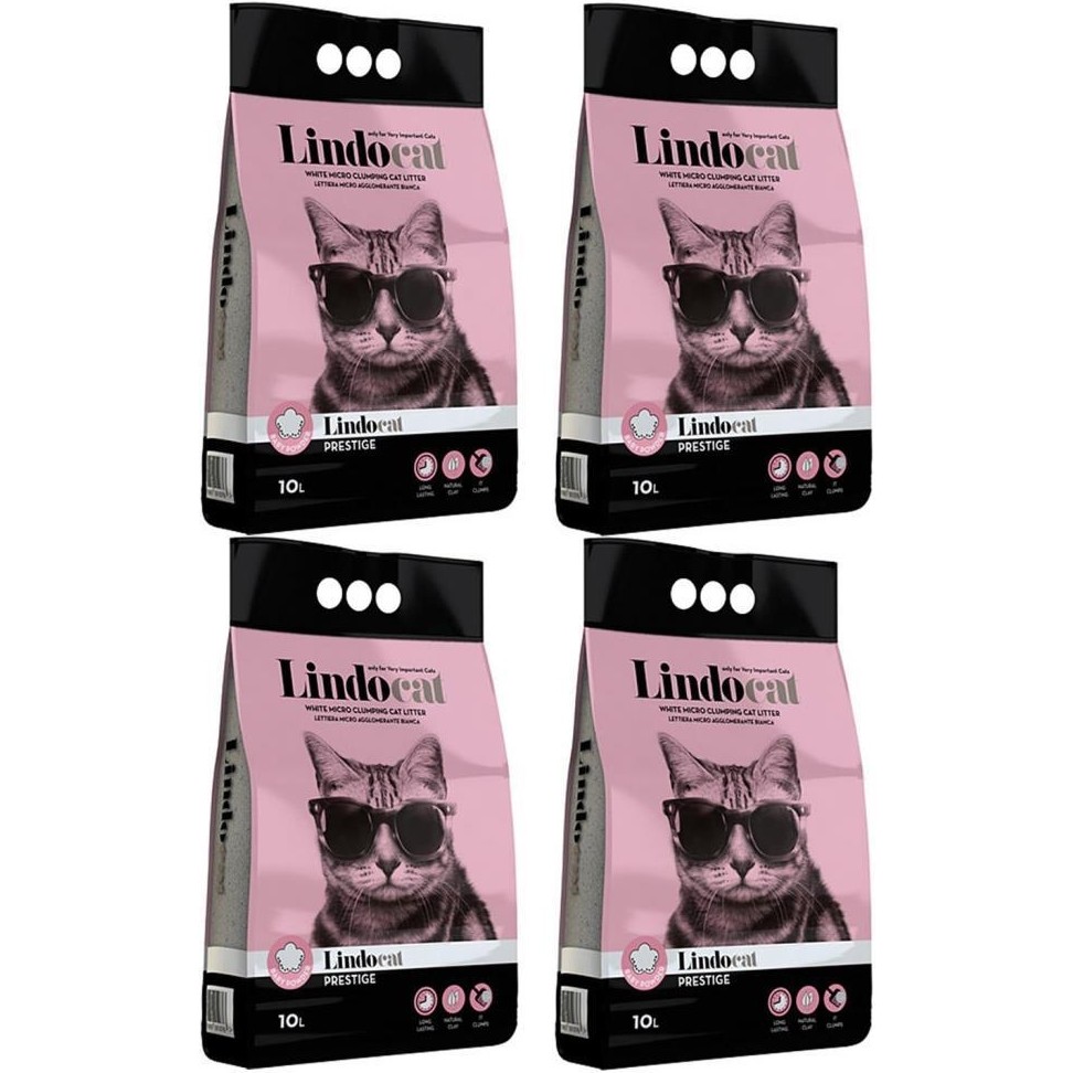 LindoCat Bebek Pudralı İnce Taneli Topaklaşan Kedi Kumu 10 Lt x 4'lü Evcil Hayvan Ürünleri Fiyatı