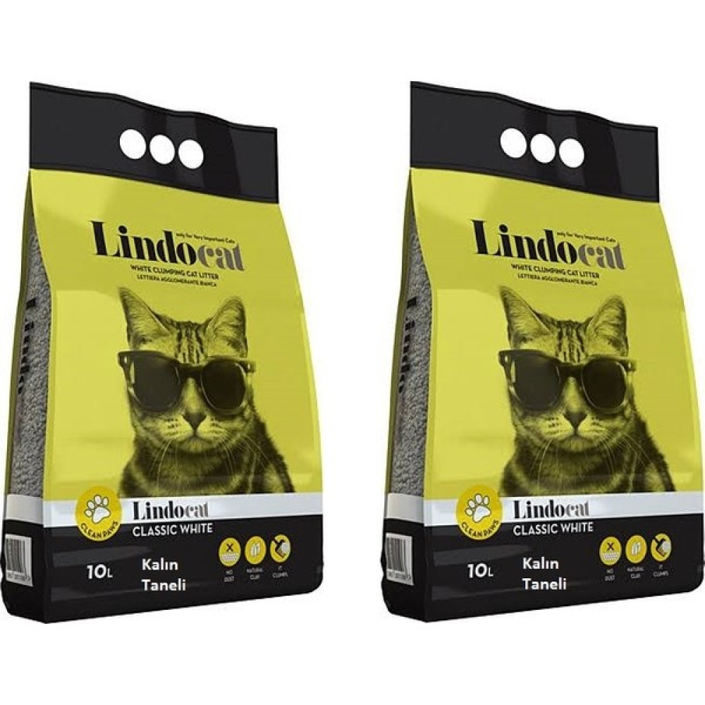 Lindocat Hijyenik Topaklaşan Kokusuz Kalın Taneli Kedi Kumu 10 l x 2 Adet Evcil Hayvan Ürünleri Fiyatı
