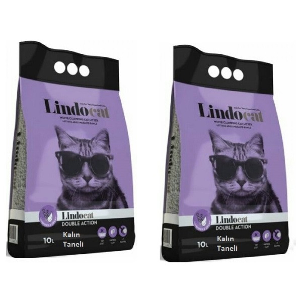 Lindocat Hijyenik Topaklaşan Lavantalı İnce Taneli Kedi Kumu 10 l x 2 Adet Evcil Hayvan Ürünleri Fiyatı