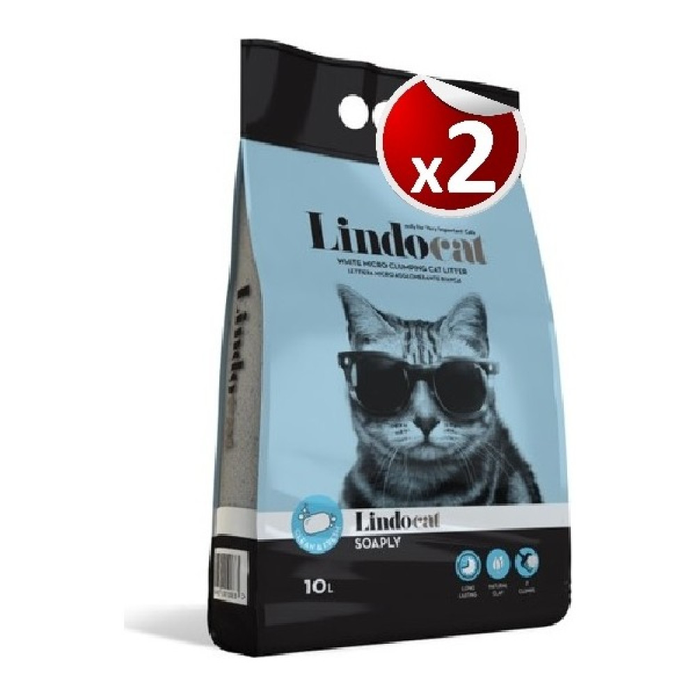 Lindocat Hijyenik Topaklaşan Sabunlu Ince Taneli Kedi Kumu 10 lt x 2 Adet Evcil Hayvan Ürünleri Fiyatı