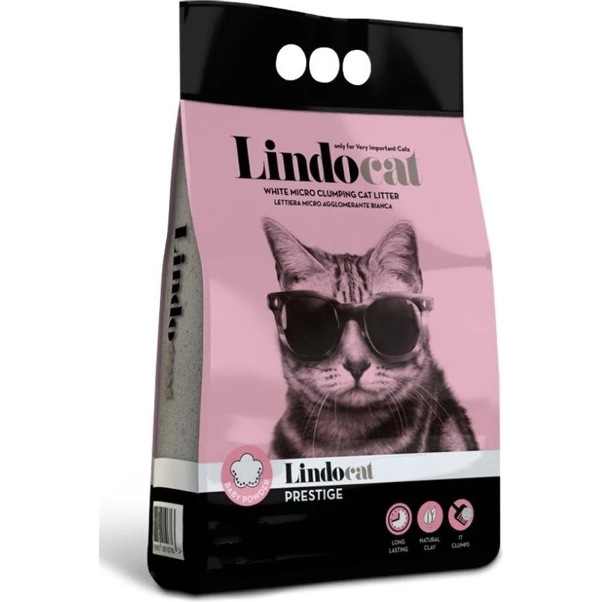 Lindocat Prestige 5l Pembe Taneli ve Bebek Pudralı Kedi Kumu Ferahlatıcı Koku ile Yüksek Topaklaşma Performansı Evcil Hayvan Ürünleri Fiyatı