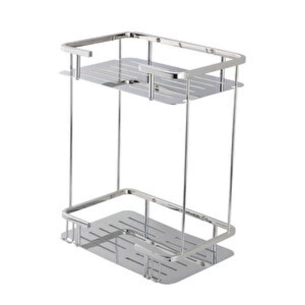 Line Bathroom Duş Malzemelik/şampuanlık İkili 150x220, Krom 15353 Banyo Rafı Fiyatı
