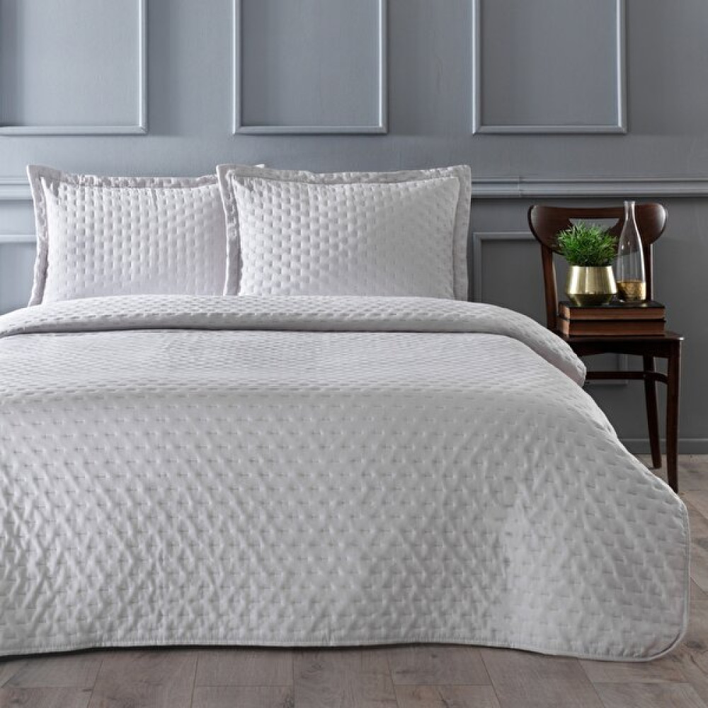 Linens Gardenia Çift Kişilik Yatak Örtüsü - Taş - 200 x 240 cm Yatak Örtüsü Fiyatı