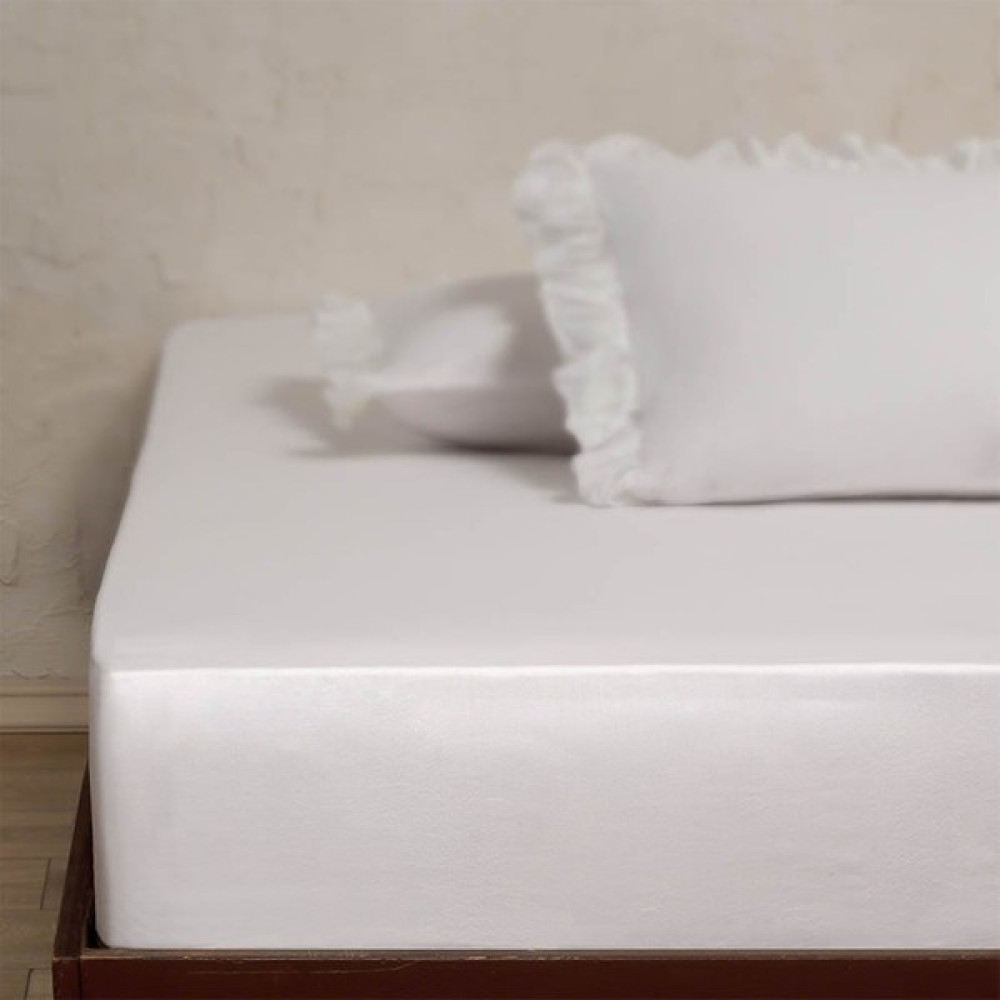 Linens White Collection Casual Çift Kişilik Çarşaf - Beyaz Çarşaf Fiyatı