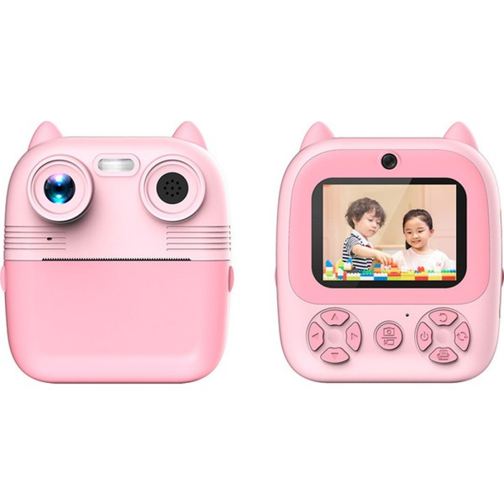 Lingyuwei Çocuklar Polaroid Kamera Hd Fotoğraf Baskı Kamera Video Oyuncaklar (Yurt Dışından) - Açık Pembe Dijital Fotoğraf Makineleri Fiyatı