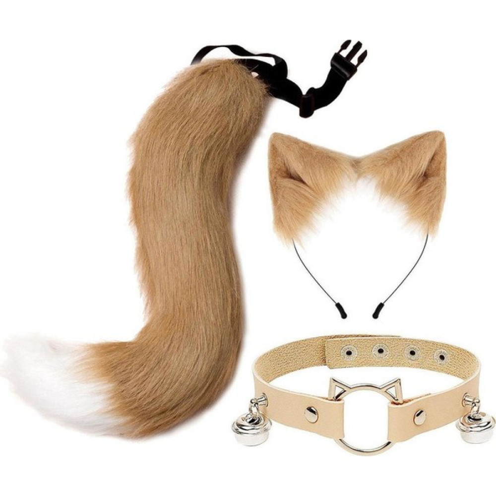 Lingyuwei Sevimli Kuyruk Kedi Kulakları Cosplay Cadılar Bayramı Peluş (Yurt Dışından) El Feneri Fiyatı