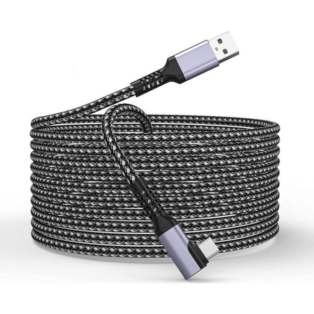 LİNK Oculus Quest 2 Link Kablosu - 5 mt Usb-C Hızlı Şarj ve Aktarım - Siyah Çevre Birimleri Fiyatı