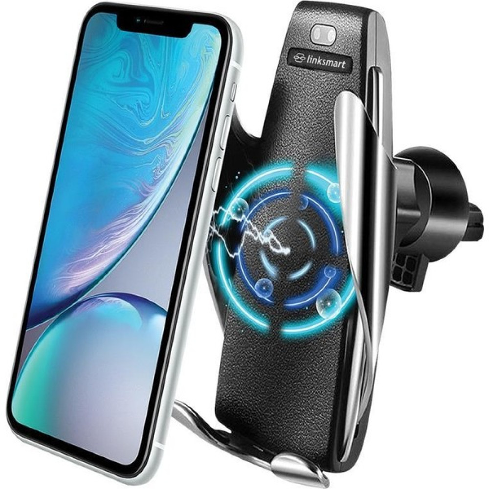 Linksmart LSM01 Wireless Sensörlü Araç Şarjı + Telefon Tutucu Cep Telefonu Araç Kiti Fiyatı