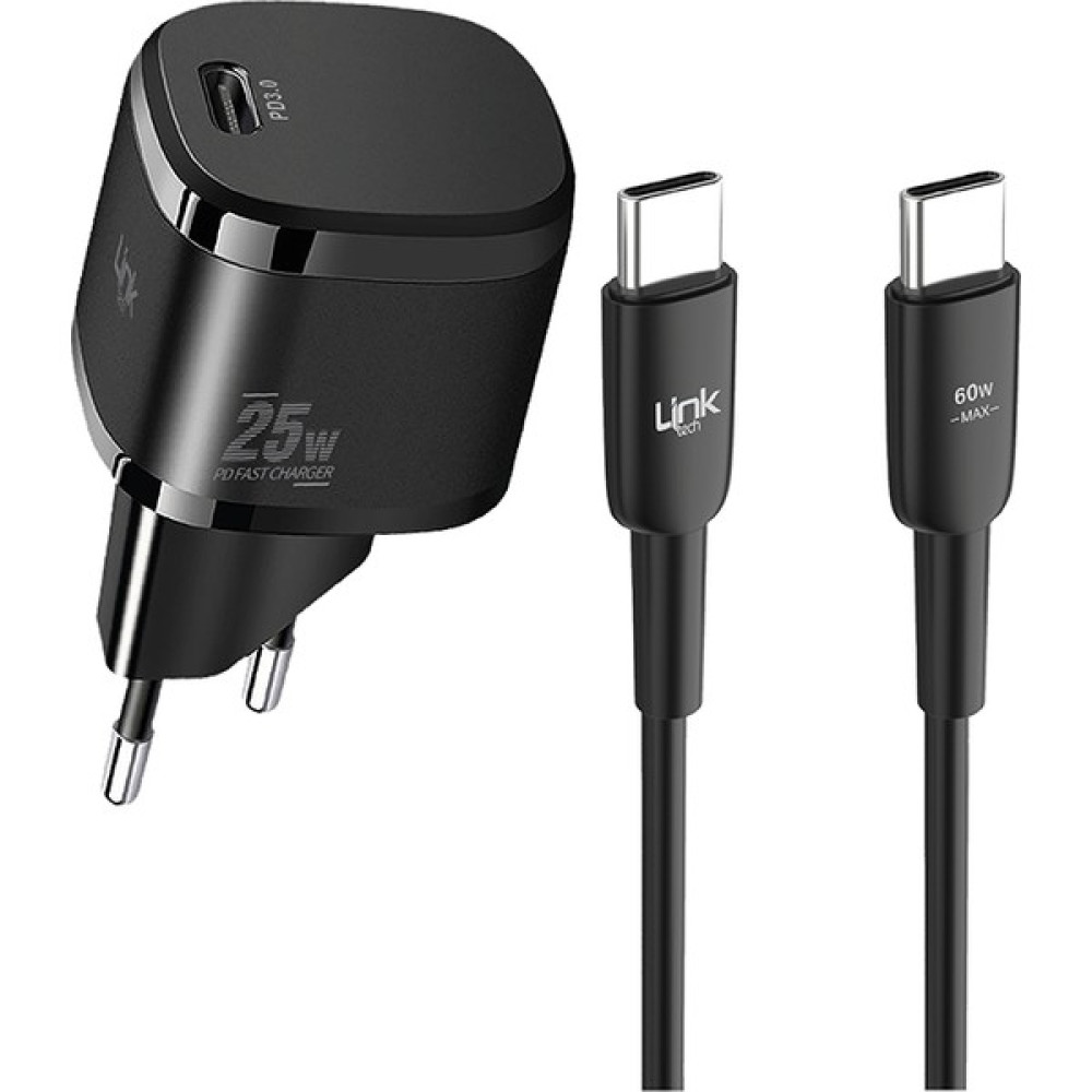 LinkTech Android Uyumlu Premium 25W Super Sı Type-C Hızlı Akıllı Şarj Aleti Kblo Hediyeli MIDI826G Cep Telefonu Şarj Cihazı Fiyatı