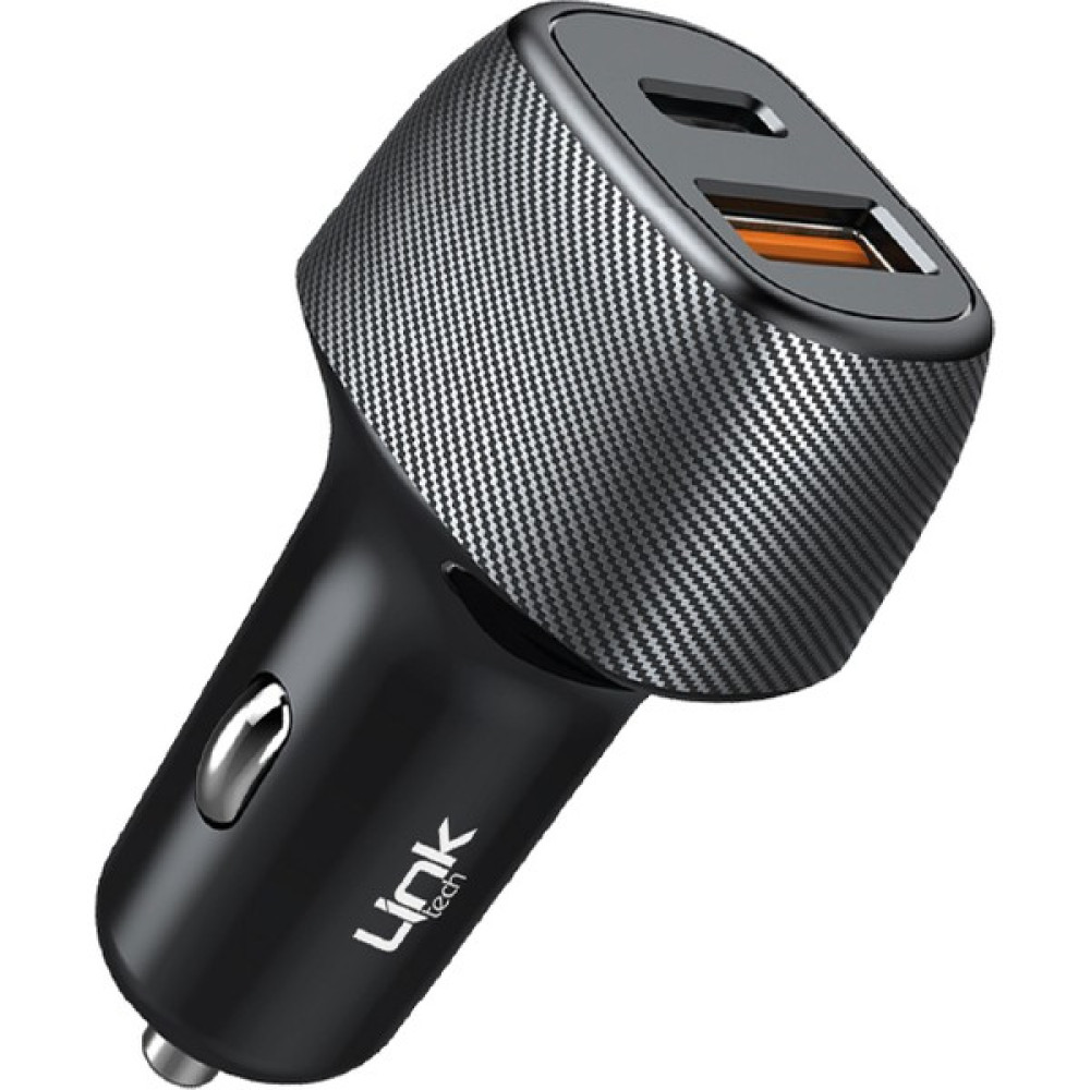 Linktech C497 38W PD20W Type-C + USB Qc3.0 Araç Içi Şarj Adaptörü - Siyah Cep Telefonu Araç Kiti Fiyatı