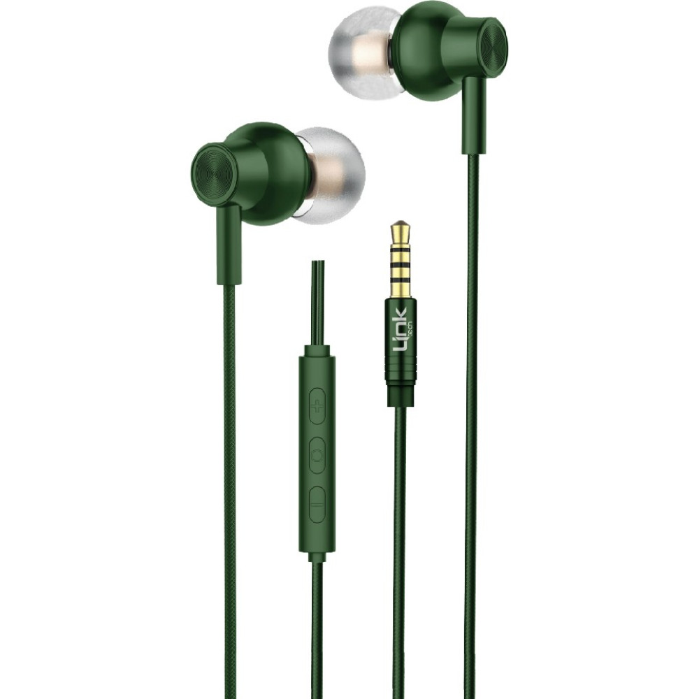 Linktech H71 Ekstra Bass 3.5mm Kulak Içi Kablolu Kulaklık - Yeşil Bluetooth Kulaklık Fiyatı