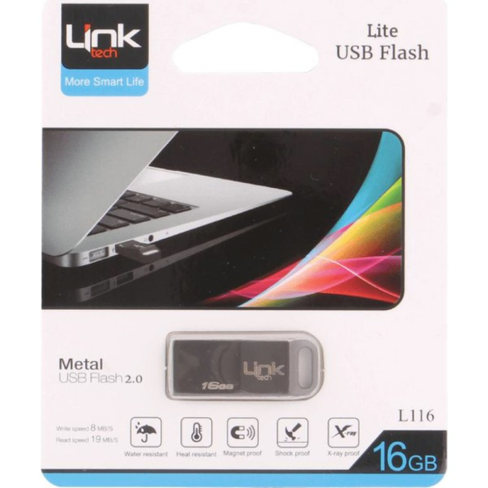 LinkTech Lite 16GB Metal 8mb/s USB Bellek Flash Bellekler Fiyatı