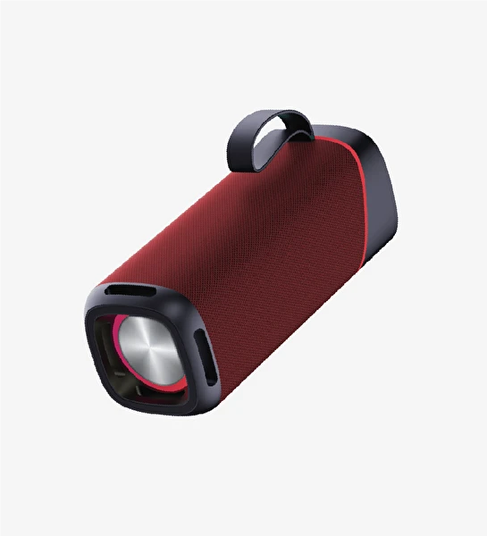 Linktech R125 Premium Ipx4 Sertifikalı Işıklı Kırmızı Bluetooth Hoparlör Bluetooth Hoparlör Fiyatı