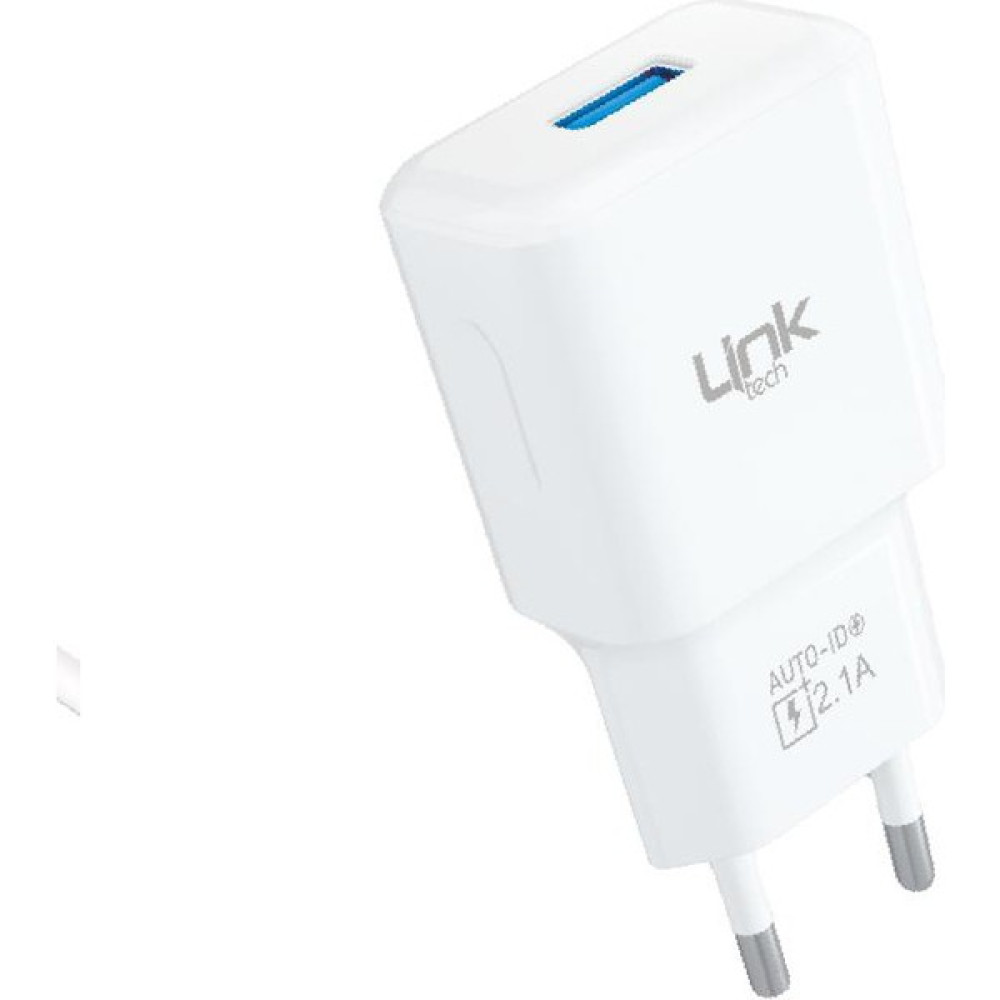 Linktech T444E Strong Eco Auto-Id Şarj Adaptörü (Başlık) 2.1A - Beyaz Cep Telefonu Şarj Cihazı Fiyatı