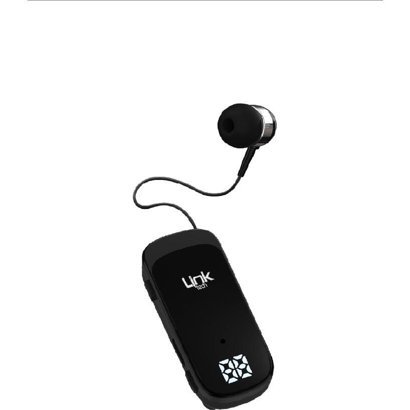 Linktech V81 Makaralı Titreşimli Bluetooth Kulaklık - Siyah Bluetooth Kulaklık Fiyatı