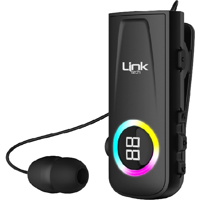 Linktech V82 Solid LED Ekranlı Makaralı Titreşimli Bluetooth Kulaklık - Siyah Bluetooth Kulaklık Fiyatı