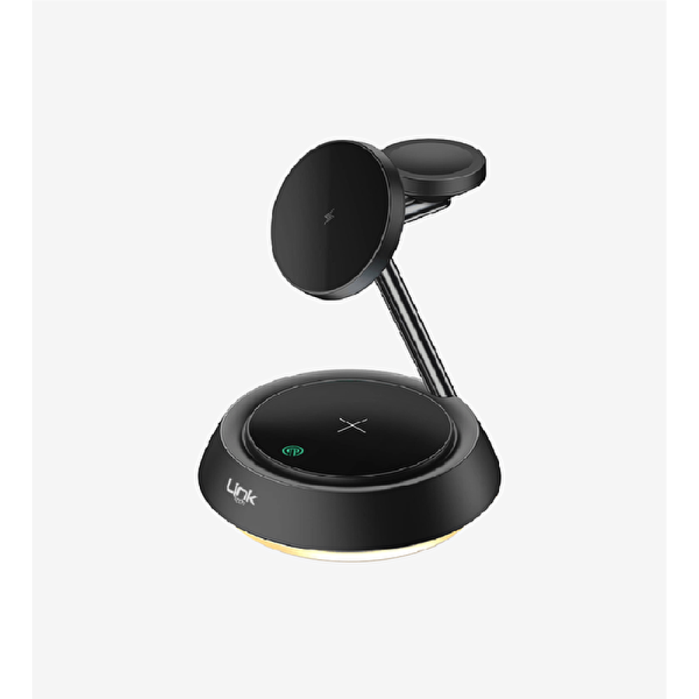Linktech W797 Premium 3’ü 1 Arada Masaüstü Wireless Telefon Tutacağı ve Şarj Aleti Cep Telefonu Şarj Cihazı Fiyatı