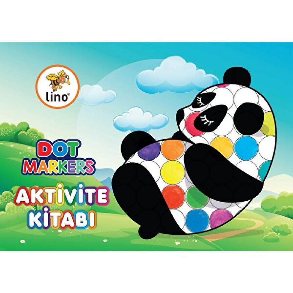Lino Dot Markers Boyama Kitabı Keçe Uçlu Kalem Fiyatı