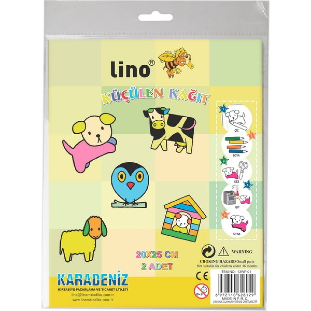 Lino Küçülen Kağıt 2 li Paket 13WP-01 Elişi Kağıdı Fiyatı