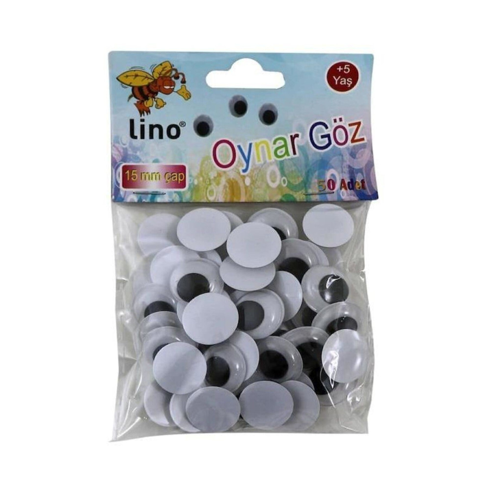 Lino Oynar Göz 15 Mm 50li Paket Elişi Malzemeleri Fiyatı