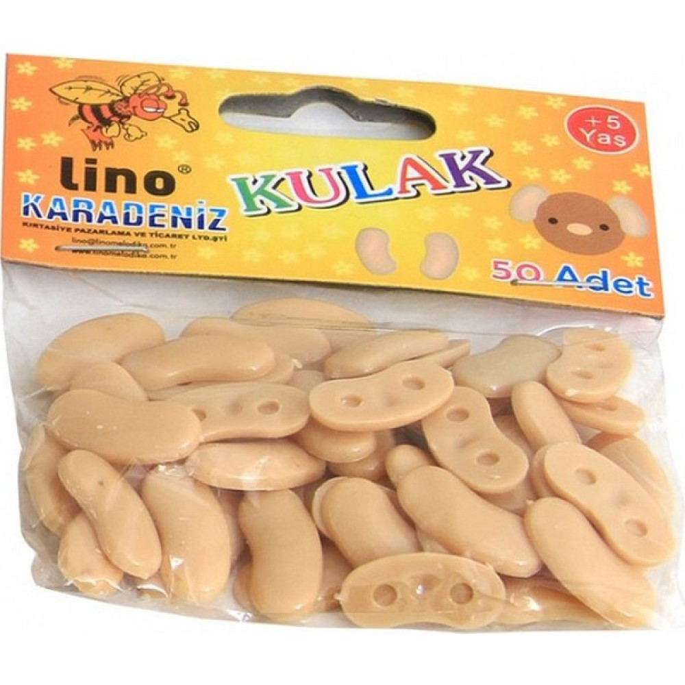 Lino Plastik Kulak 10x22 mm 50 Adet Krapon Kağıdı Fiyatı