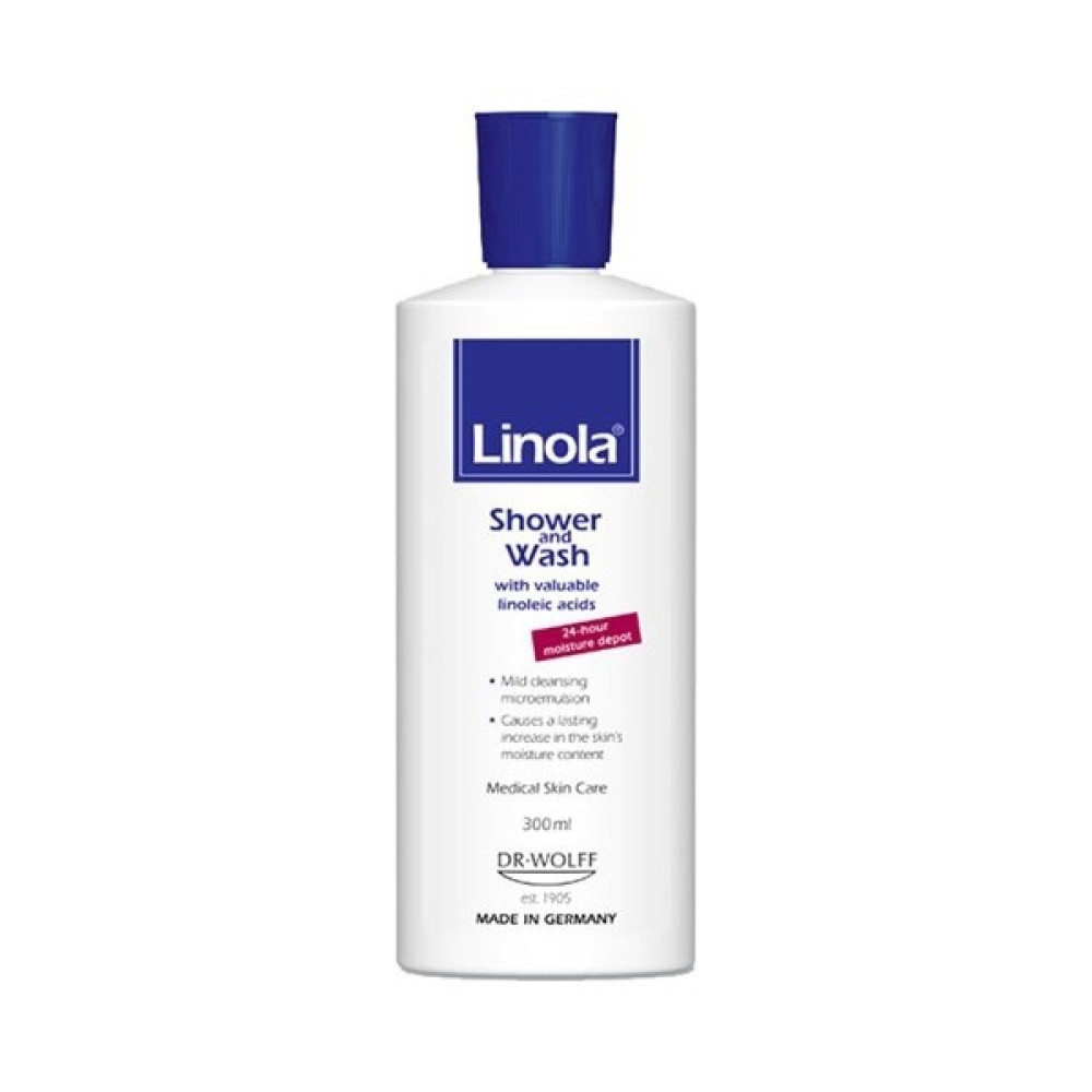 Linola Shower And Wash Duş Jeli 300Ml Duş Jelleri ve Banyo Köpükleri Fiyatı