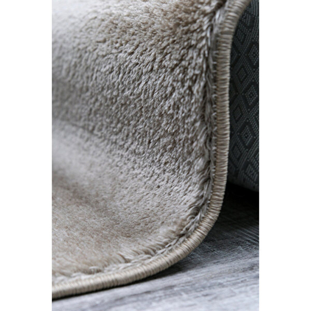 Linos Home Kahverengi, Peluş, Antibakteriyel, Kaymaz Taban Post Halı - 100 x 150 cm - Pembe Salon Halısı Fiyatı