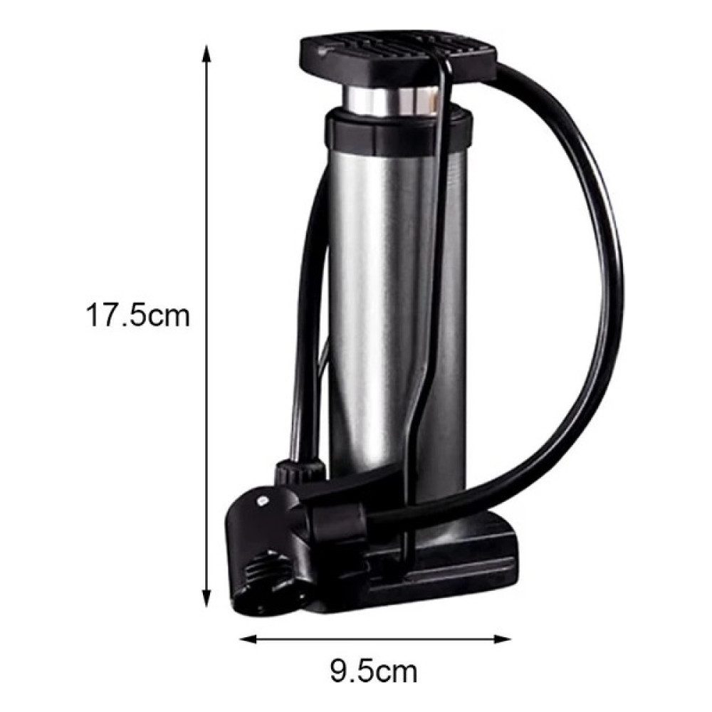 Linrime Bisiklet'de Mini Ayaklı Taşınabilir 160 Psi Bisiklet,motosiklet,araba,havuz Pompası - Gümüş Oto Boyaları Fiyatı