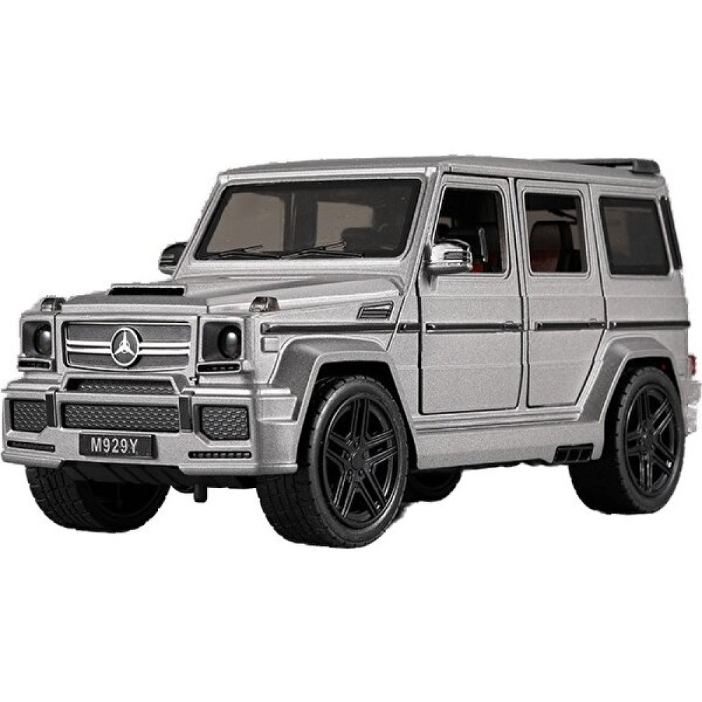 Linroup1 Mercedes Büyük G63 Model Araba Off-Road Çocuk Hediye Alaşım Oyuncak Araba Simülasyon Araba Modeli (Yurt Dışından) - Açık Gri Oyuncak Araç Fiyatı