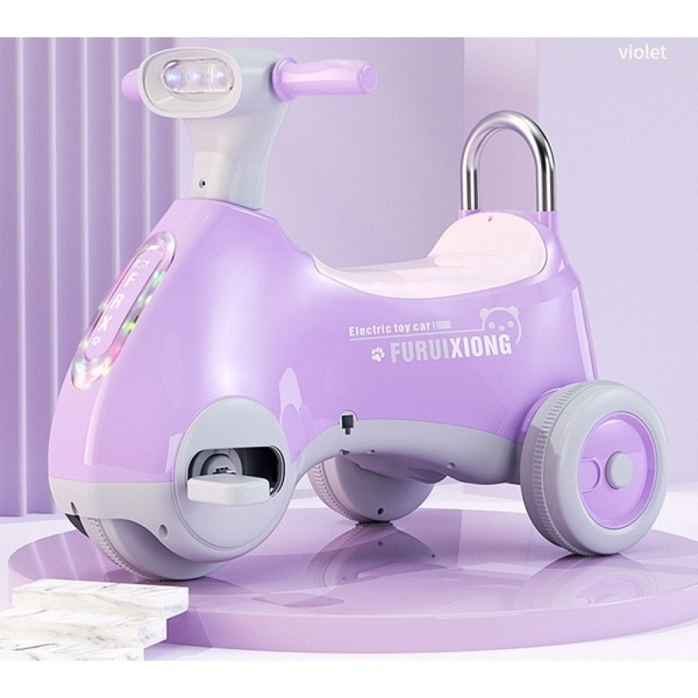 Linting-HB Şarj Edilebilir Pedallı Elektrikli Araba Bebek Arabası Büyük (Yurt Dışından) - Mor Açık Hava, Deniz ve Spor Oyuncakları Fiyatı