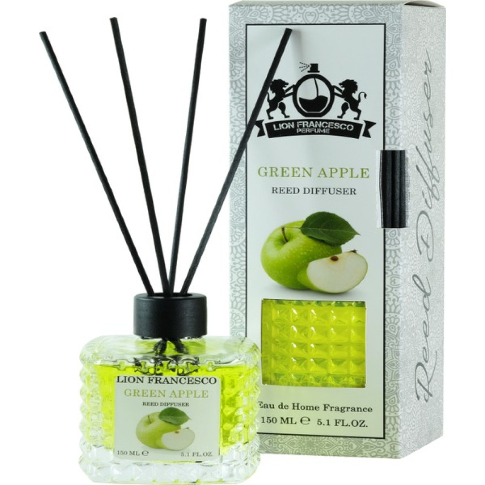 Lion Francesco Perfume Lion Francesco Reed Diffuser Green Apple Bambu Çubuklu Oda Kokusu 150 ml Oto Boyaları Fiyatı