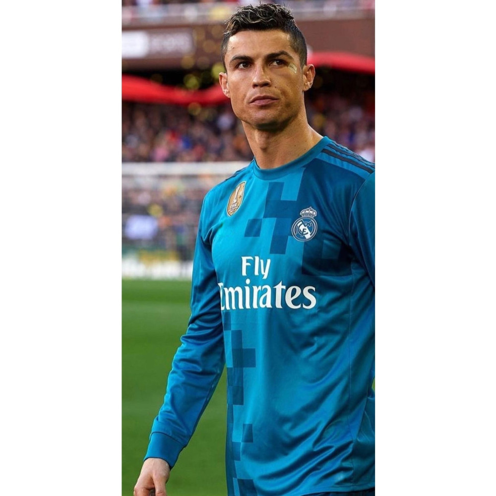 Lion Spor Real Madrid Cristiano Ronaldo 2017/18 Mavi Deplasman Forması XL Beden Erkek Forma Fiyatı
