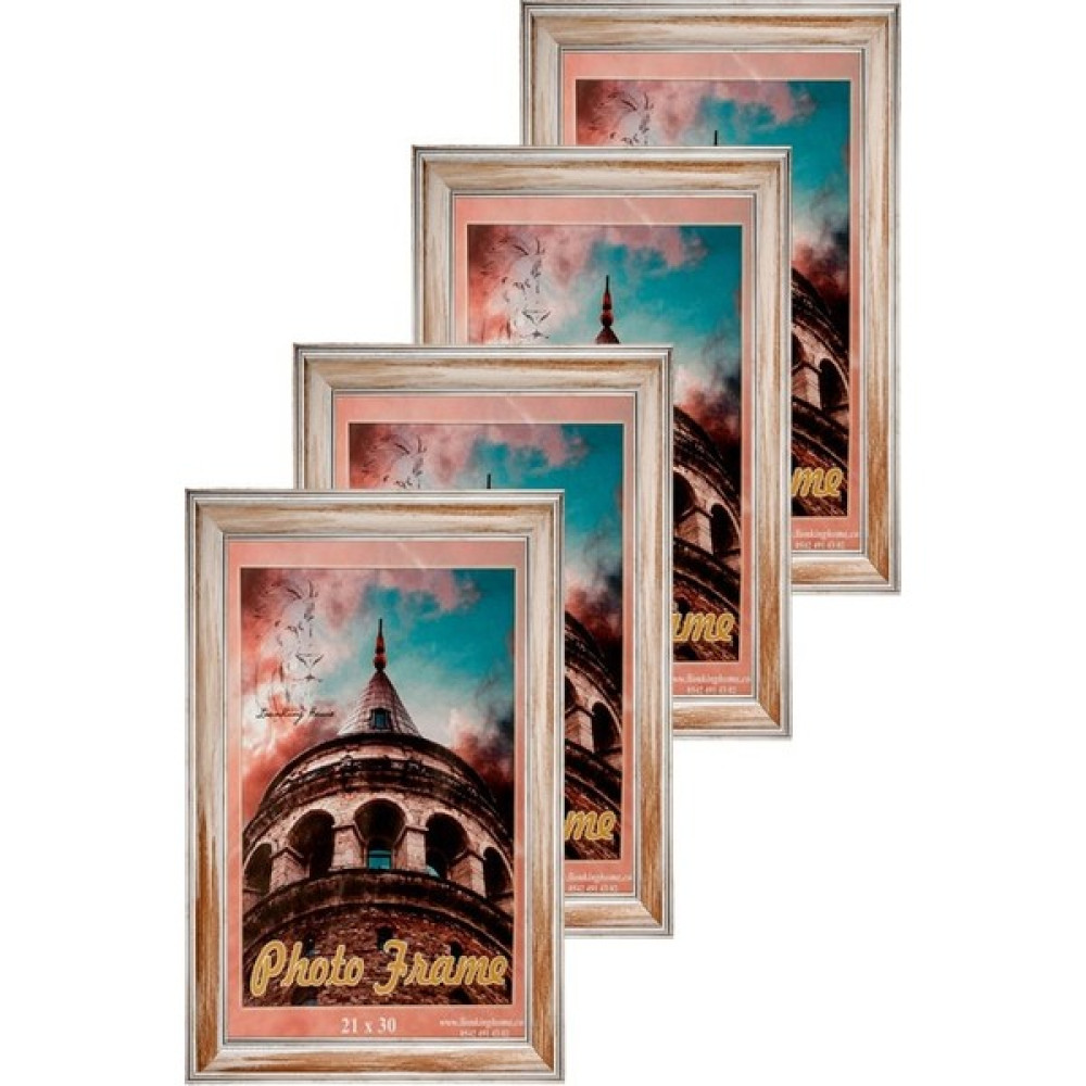 Lionking Home 4 Adet 21X30 Cm-Eskitme-Alaca-Kahve-Sertifika-Çerçeve,sertifika,diploma,a4,belge - Ahşap Resim & Fotoğraf Çerçevesi Fiyatı