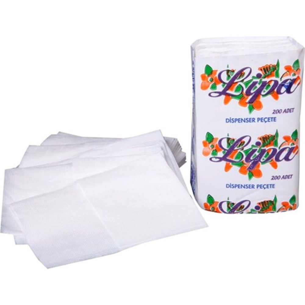 Lipa 3600'LÜ Dispenser Masa Peçetesi 18x200 - Beyaz Oto Boyaları Fiyatı