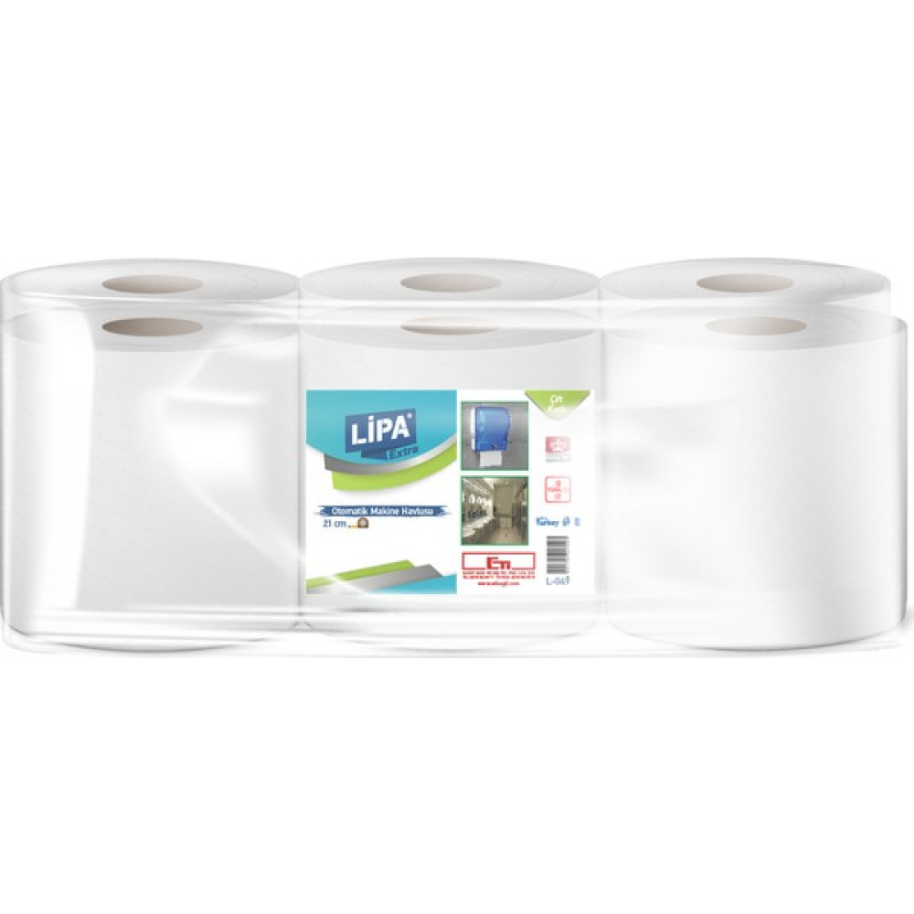 Lipa Otomatik Makina Havlusu 21 cm 4 kg 6 Rulo Kağıt Havlu Fiyatı