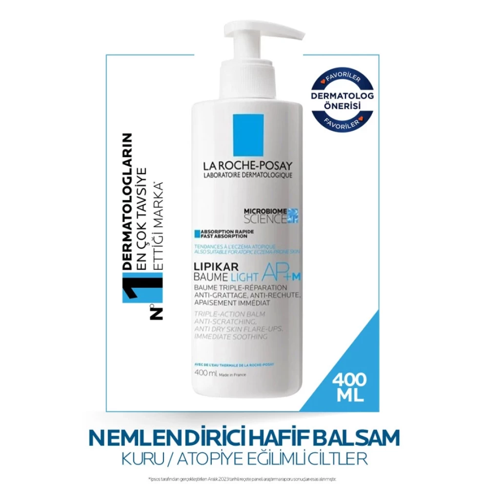 Lipikar Baume Light Ap+ M 400 Ml Nemlendiriciler Fiyatı