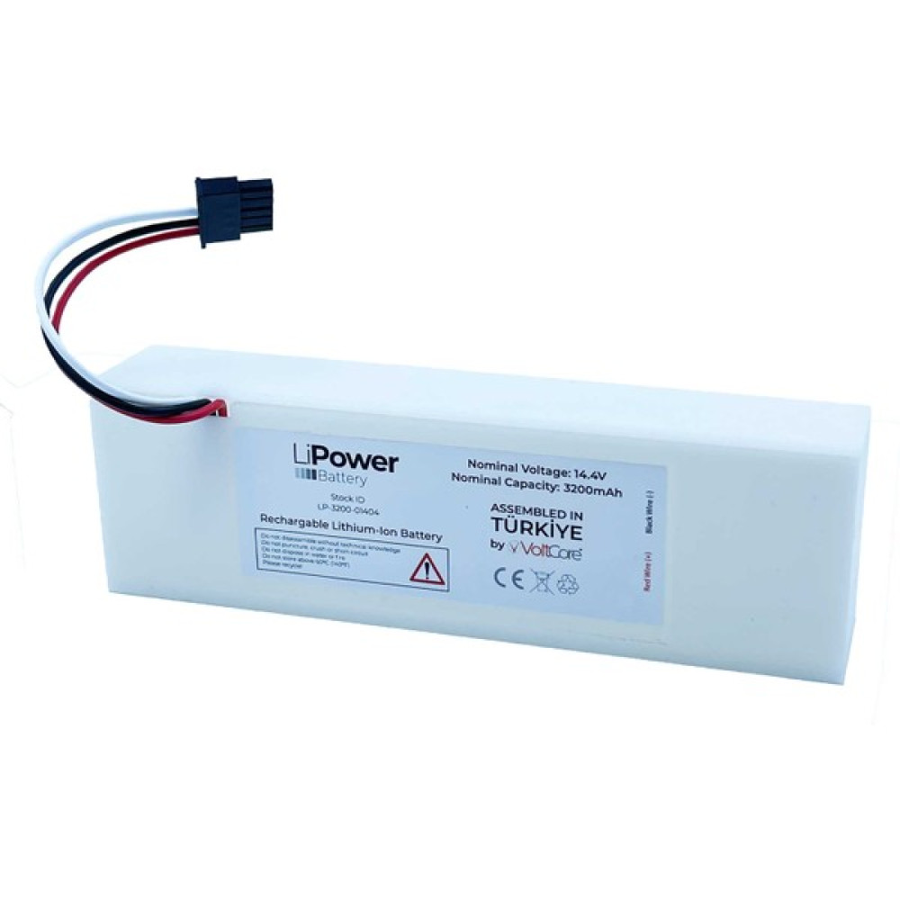 LiPower Xiaomi Mi Vacuum Mop Pro Robot Süpürge Bataryası 3200MAH Pil Elektrikli Süpürge Aksesuarları Fiyatı