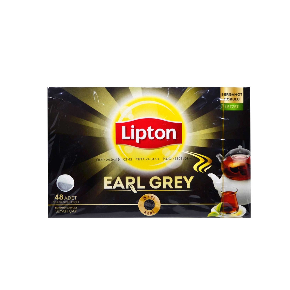 Lipton Demlik Çay 48'li Earl Grey Bergamot Çay Fiyatı