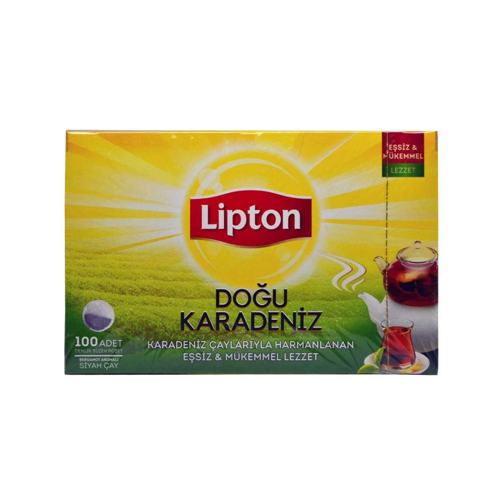 Lipton Doğu Karadeniz 100'lü Demlik Poşet Çay 320 gr