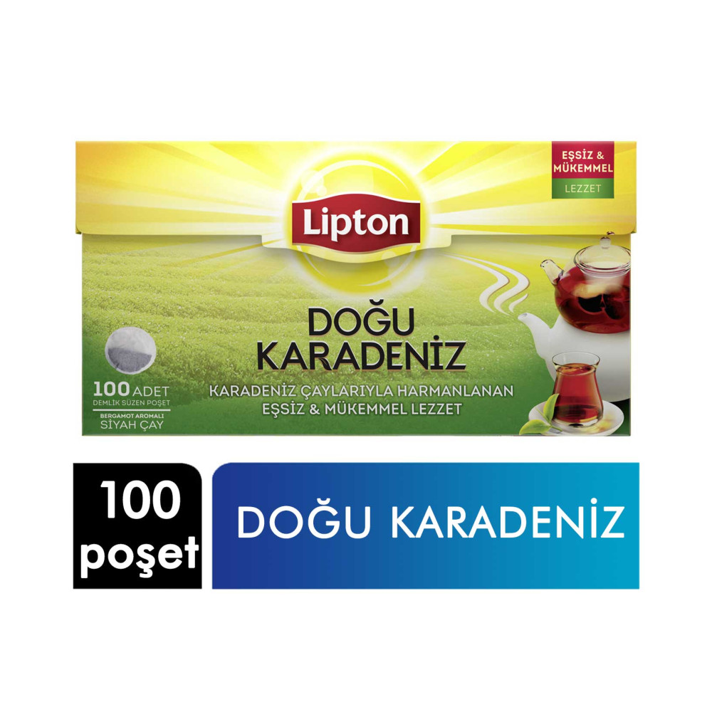 Lipton Doğu Karadeniz 100'lü Demlik Poşet Çay 320 gr Çay Fiyatı