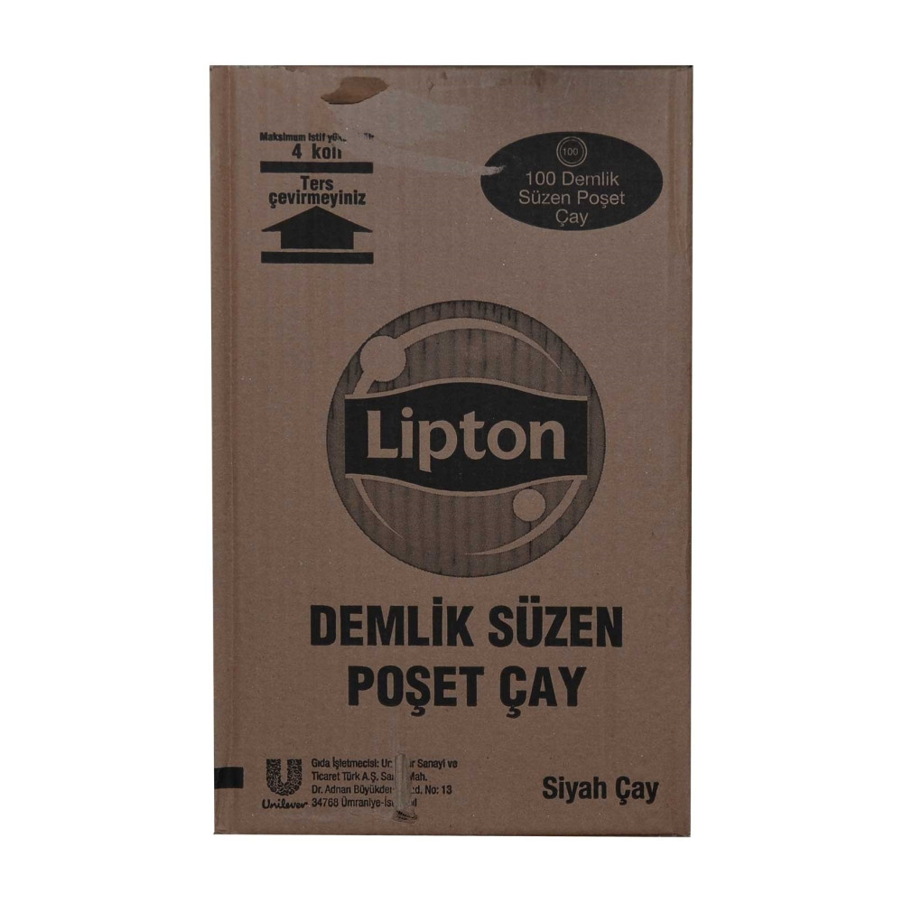 Lipton Earl Grey 100'lü Bergamot Aromalı Demlik Poşet Çay 320 gr