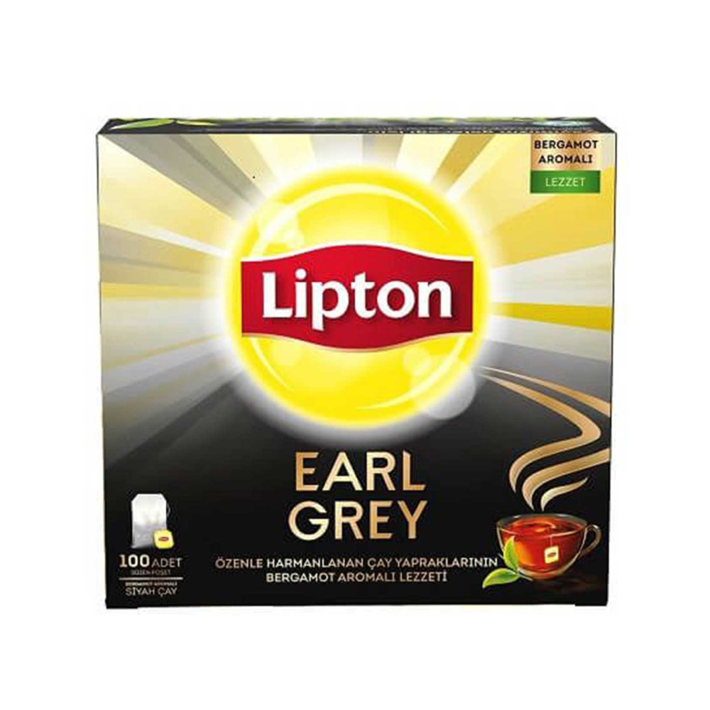 Lipton Earl Grey Bardak Poşet Çay 100'lü 200 gr Çay Fiyatı