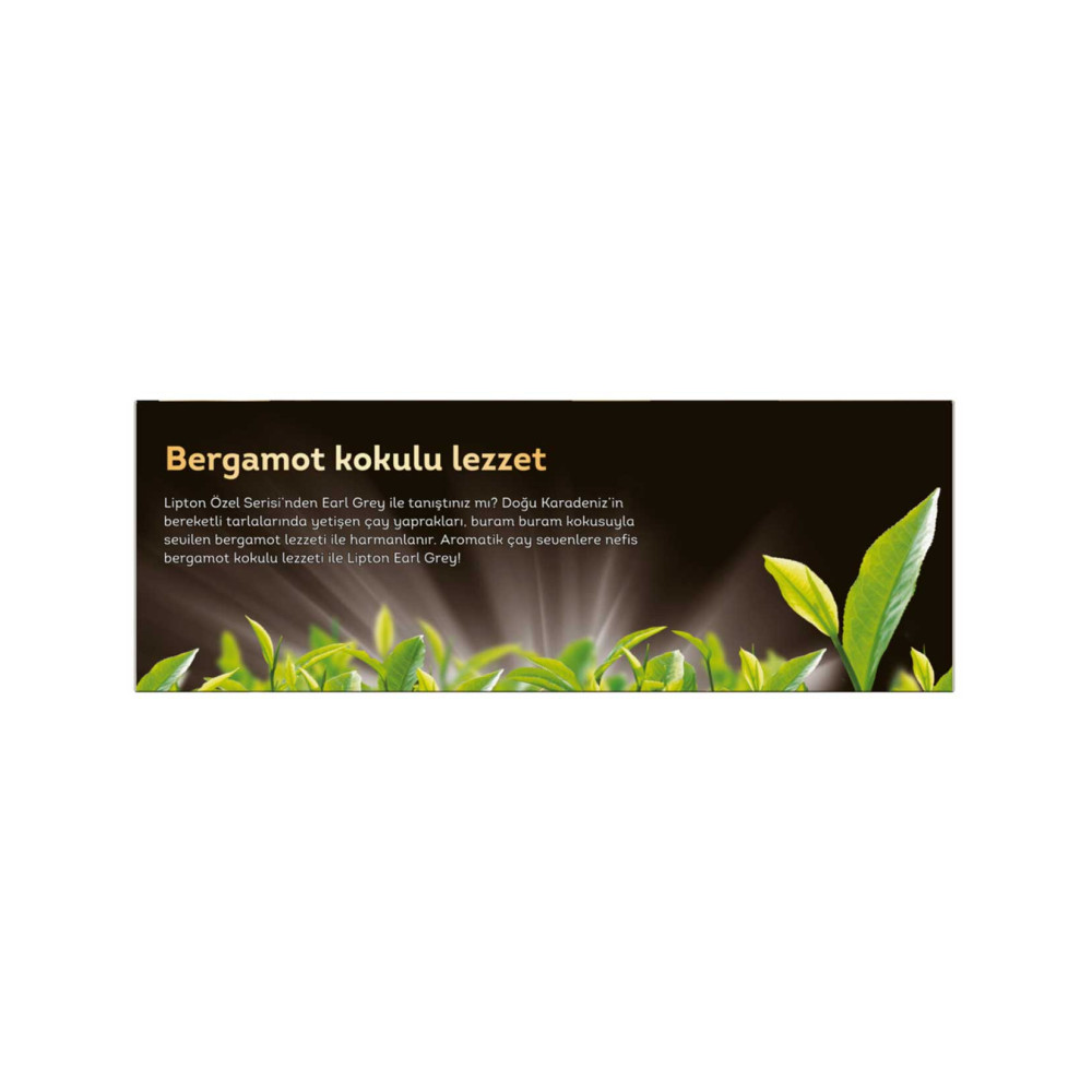 Lipton Earl Grey Bardak Poşet Çay 100'lü 200 gr
