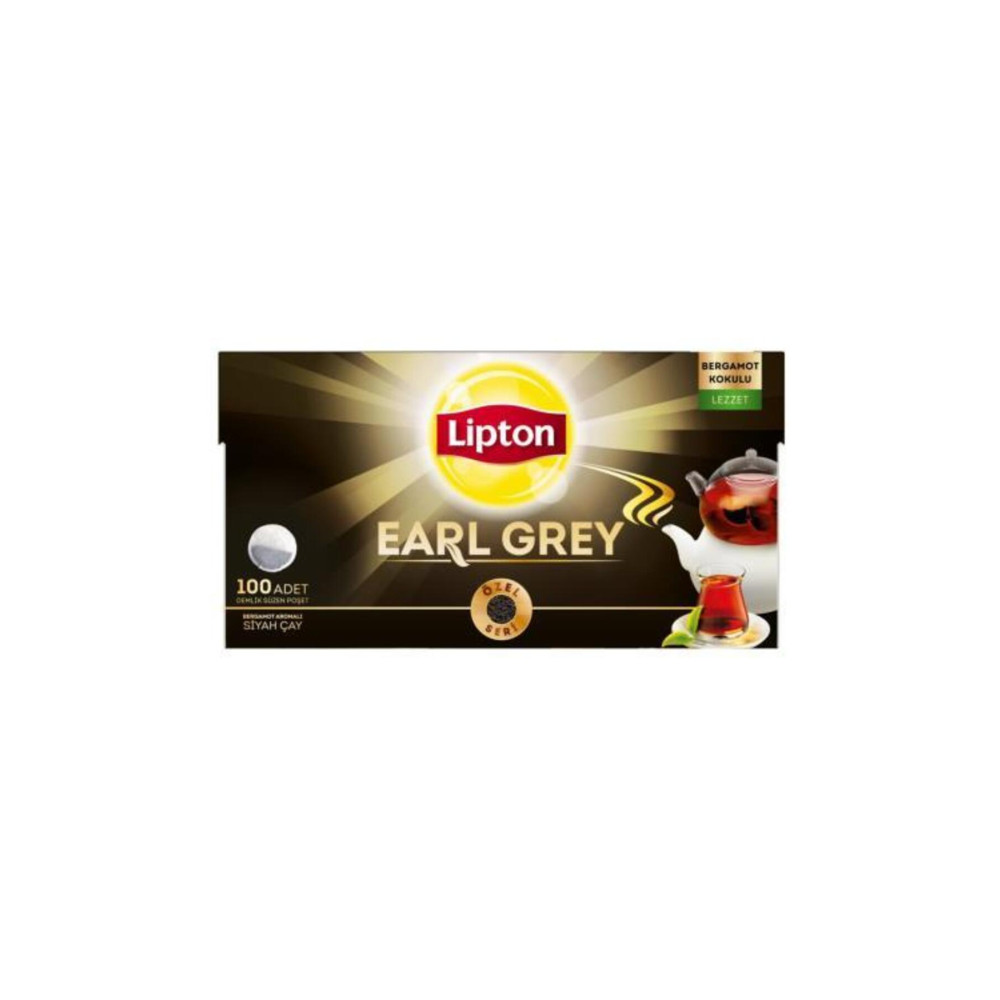 Lipton Earl Grey Demlik Poşet Çay 100lü 3 Adet Çay Fiyatı