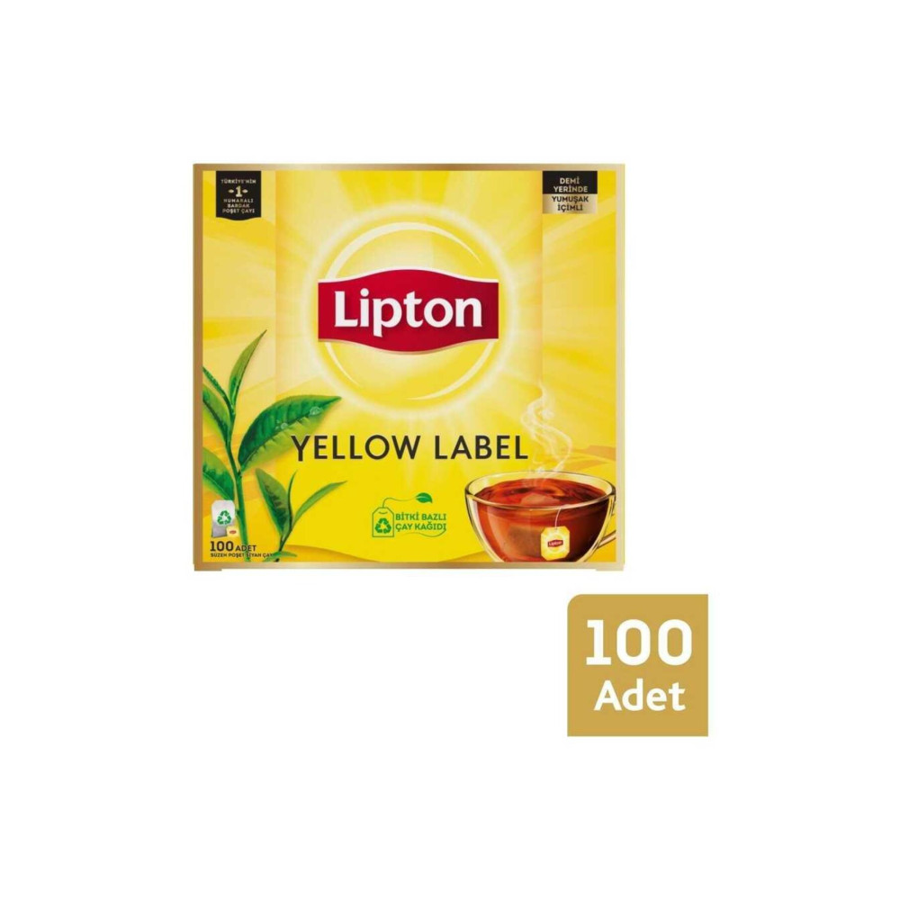 Lipton Fs Yellow Label Bardak Poşet Çay 100lü Çay Fiyatı